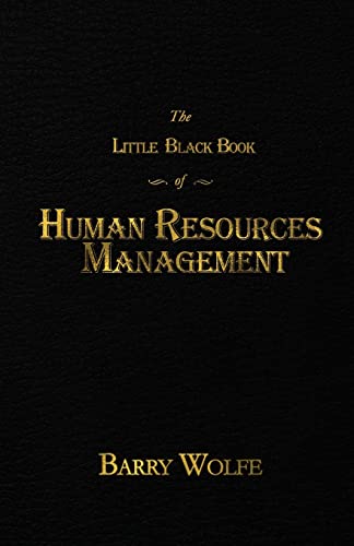 Beispielbild fr The Little Black Book of Human Resources Management zum Verkauf von BooksRun
