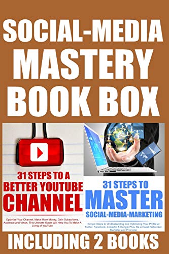 Beispielbild fr Social-Media Mastery Box: Managing Social Media and Improving Your YouTube Presence for More Success, Follower Attraction, Likes and Improved Mo zum Verkauf von ThriftBooks-Atlanta
