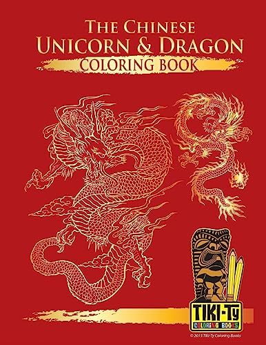 Beispielbild fr The Chinese Unicorn & Dragon coloring book zum Verkauf von Lucky's Textbooks