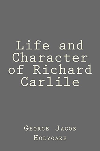 9781515340249: Life and Character of Richard Carlile