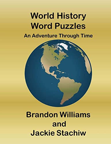 Stock image for World History Word Puzzles: An Adventure Through Time for sale by Blue Vase Books