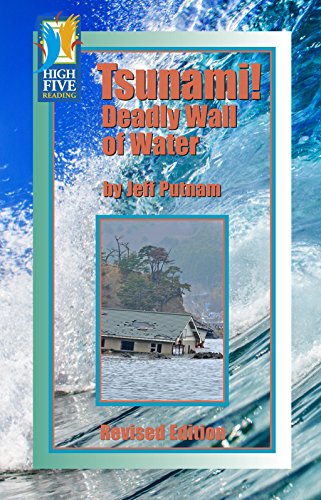 Immagine stock per Tsunami!: Deadly Wall of Water