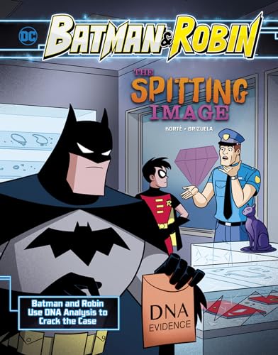 Imagen de archivo de The Spitting Image: Batman & Robin Use DNA Analysis to Crack the Case (Batman & Robin Crime Scene Investigations) a la venta por Discover Books