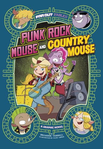 9781515882213: Punk Rock Mouse and Country Mouse (Far Out Fables)