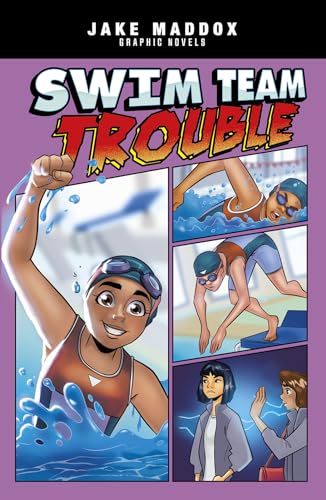 9781515882343: Swim Team Trouble (Jake Maddox Graphic Novels)