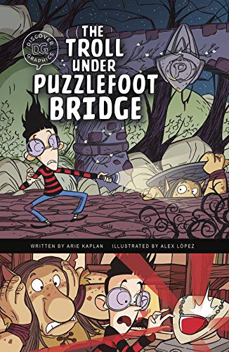 9781515883104: The Troll Under Puzzlefoot Bridge (Discover Graphics: Mythical Creatures)