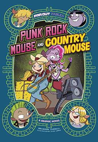 9781515883302: PUNK ROCK MOUSE & COUNTRY MOUSE: A Graphic Novel (Far Out Fables)