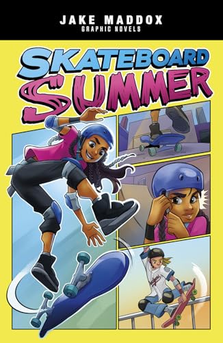 9781515883425: Skateboard Summer (Jake Maddox Graphic Novels)