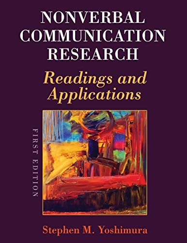 Stock image for Nonverbal Communication Research : Readings and Applications for sale by Better World Books