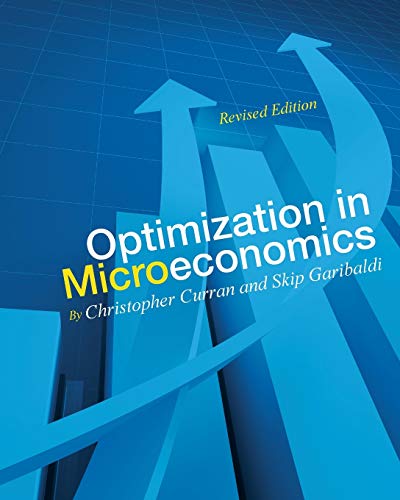 Stock image for Optimization in Microeconomics for sale by BGV Books LLC