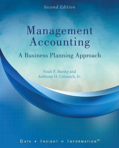 Stock image for Management Accounting: A Business Planning Approach for sale by SecondSale