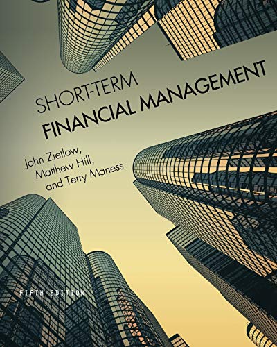Imagen de archivo de Short-Term Financial Management a la venta por Your Online Bookstore