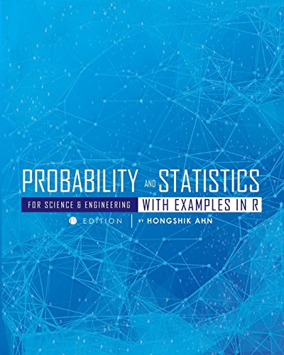 Stock image for Probability and Statistics for Science and Engineering with Examples in R for sale by SecondSale