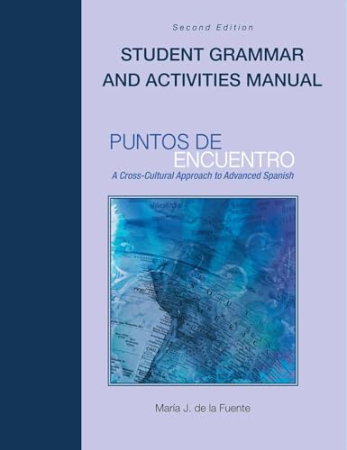 9781516522378: Puntos de encuentro: A Cross-Cultural Approach to Advanced Spanish (Student Grammar and Activities Manual)