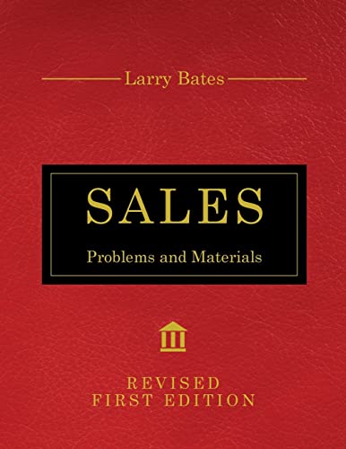 Stock image for Sales: Problems and Materials for sale by HPB-Movies
