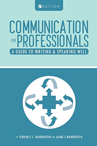 Imagen de archivo de Communication for Professionals a la venta por Lucky's Textbooks