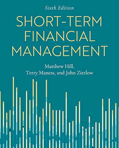 Stock image for Short-Term Financial Management for sale by Better World Books