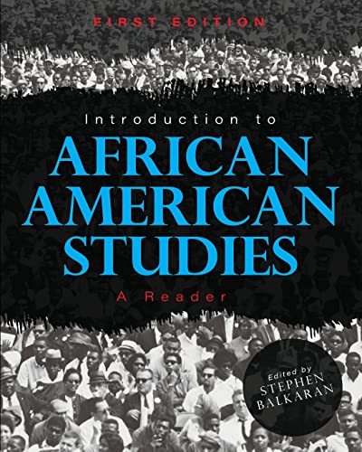 Stock image for Introduction to African American Studies: A Reader for sale by BooksRun