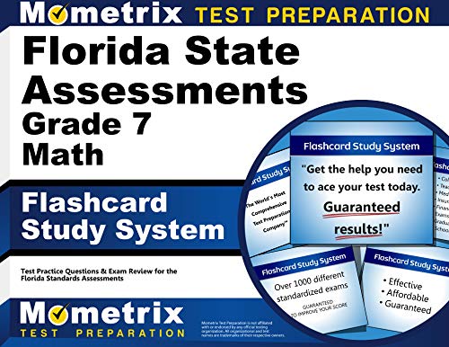 9781516701698: Florida State Assessments Grade 7 Mathematics Flashcard Study System: FSA Test Practice Questions & Exam Review for the Florida Standards Assessments (Cards)