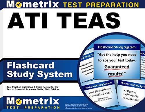 9781516703845: ATI TEAS Flashcard Study System: TEAS 6 Test Practice Questions & Exam Review for the Test of Essential Academic Skills, Sixth Edition (Cards)