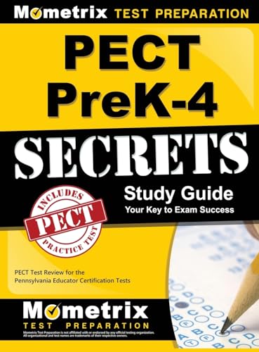 9781516705474: Pect Prek-4 Secrets Study Guide: Pect Test Review for the Pennsylvania Educator Certification Tests