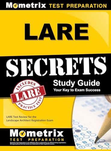 9781516705498: LARE Secrets: LARE Test Review for the Landscape Architect Registration Exam