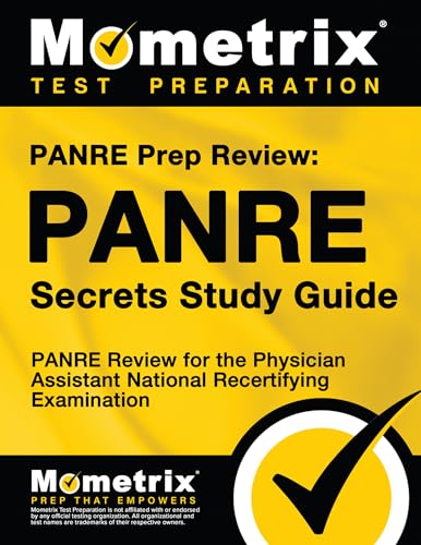 Stock image for PANRE Prep Review: PANRE Secrets Study Guide: PANRE Review for the Physician Assistant National Recertifying Examination for sale by Omega
