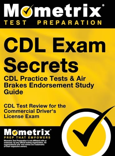 Stock image for CDL Exam Secrets CDL Practice Test Secrets, Study Guide: CDL Test Review for the Commercial Driver's License Exam for sale by Lakeside Books