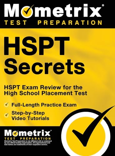 Stock image for HSPT Secrets, Study Guide: HSPT Exam Review for the High School Placement Test for sale by ThriftBooks-Dallas