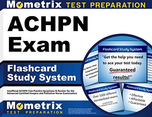 9781516708765: Achpn Exam Flashcard Study System: Unofficial Achpn Test Practice Questions & Review for the Advanced Certified Hospice and Palliative Nurse Examination