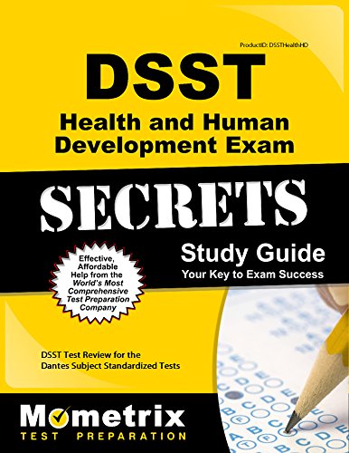 Beispielbild fr DSST Health and Human Development Exam Secrets Study Guide: DSST Test Review for the Dantes Subject Standardized Tests zum Verkauf von Goodwill Books