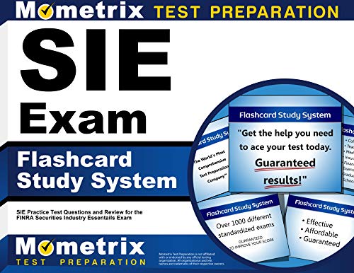Imagen de archivo de SIE Exam Flashcard Study System: SIE Practice Test Questions and Review for the FINRA Securities Industry Essentials Exam a la venta por Books Unplugged