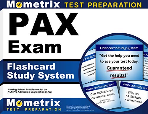 Stock image for PAX Flashcard Study System: Nursing School Entrance Exam Practice Questions and Test Review for the NLN Pre-Admission Examination (PAX) (Cards) for sale by GF Books, Inc.