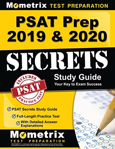 Stock image for PSAT Prep 2019 & 2020: PSAT Secrets Study Guide, Full-Length Practice Test with Detailed Answer Explanations: [Includes Step-by-Step Review Video Tutorials] for sale by SecondSale