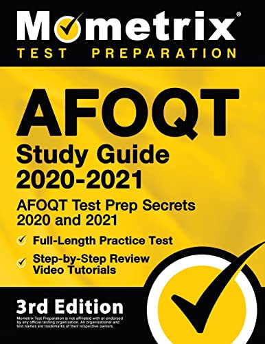 9781516712724: AFOQT Study Guide 2020-2021: AFOQT Test Prep Secrets 2020 and 2021, Full-Length Practice Test, Step-by-Step Review Video Tutorials: [3rd Edition]