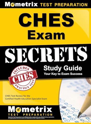 9781516713530: Ches Exam Secrets Study Guide: Ches Test Review for the Certified Health Education Specialist Exam