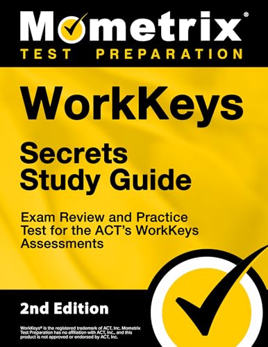 Imagen de archivo de Workkeys Secrets Study Guide - Exam Review and Practice Test for the Act's Workkeys Assessments a la venta por PBShop.store US