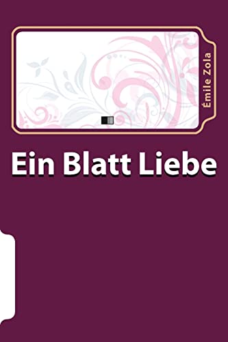 9781516827527: Ein Blatt Liebe