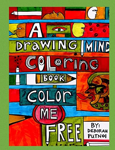 9781516847839: A Drawing Mind Coloring Book: Color Me Free