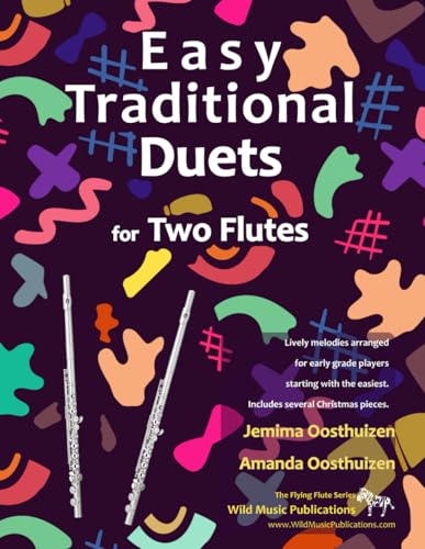 Stock image for Easy Traditional Duets for Two Flutes: 28 traditional melodies from around the world arranged especially for two equal beginner flute players. All are in easy keys. for sale by SecondSale