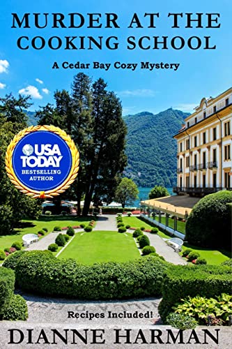 Beispielbild fr Murder at the Cooking School (Cedar Bay Cozy Mystery Series) zum Verkauf von BooksRun