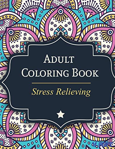 9781516907069: Adult Coloring Book: Stress Relieving