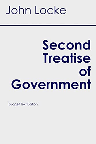 Stock image for Second Treatise of Government (Budget Student Classics) for sale by BooksRun