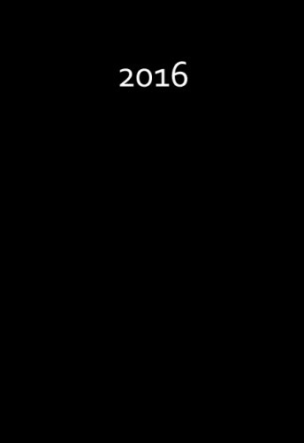 9781516909520: Mini Kalender 2016 - BLACK: ca. A6 - 1 Woche pro Seite
