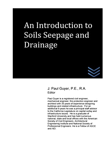 Imagen de archivo de An Introduction to Soils Seepage and Drainage (Geotechnical Engineering) a la venta por Lucky's Textbooks