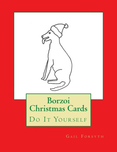 9781516928484: Borzoi Christmas Cards: Do It Yourself