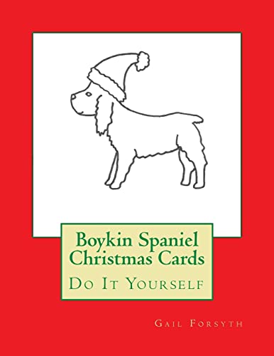 9781516928811: Boykin Spaniel Christmas Cards: Do It Yourself