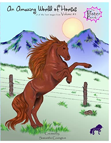 Stock image for Amazing World of Horses: vol. #1 POSTER BOOK (Amazing World of Horses Poster Books) for sale by Lucky's Textbooks