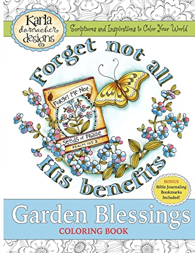 9781516978076: Garden Blessings: Scriptures and Inspirations to Color Your World