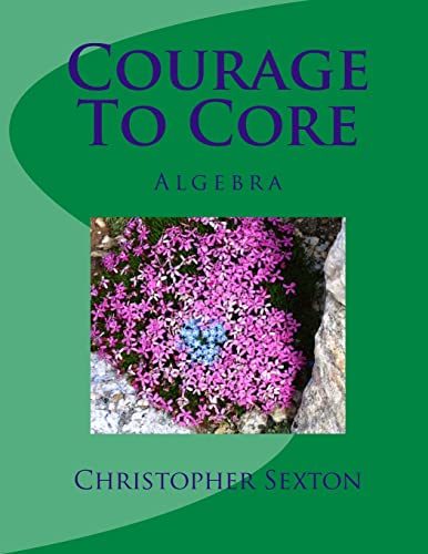 Beispielbild fr Courage To Core: Algebra zum Verkauf von THE SAINT BOOKSTORE